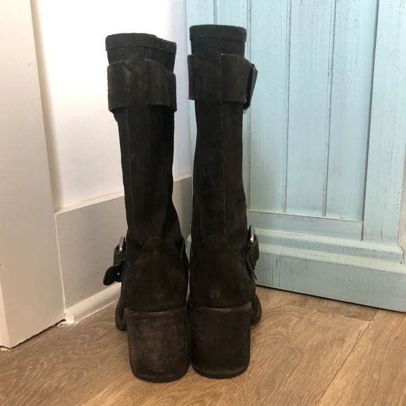 Vera Wang Cameron Double Buckle Boot - Picture 6 of 8